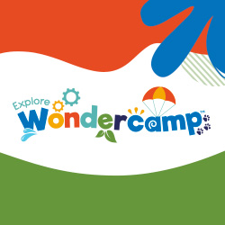 Explore Wondercamp summer camp logo